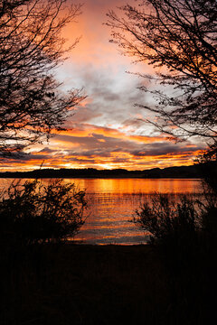 Autumn Dusk at Lago Pollux