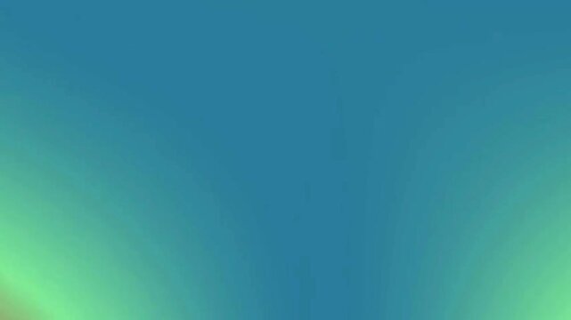 Abstract Green Gradient Background Moving Light