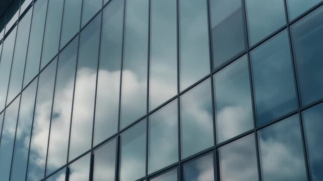 Office Building Reflection Background