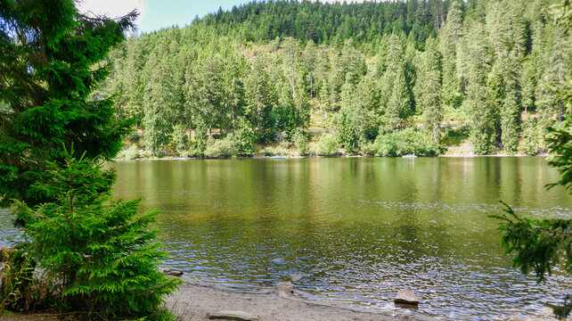 Mummelsee im Nationalpark Nordschwarzwald