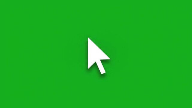 Mouse Cursor Click Motion Graphic
