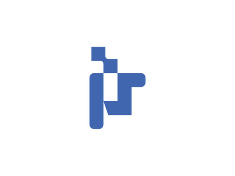 Abstract Isometric Letter P Tech Logo Vector Icon for Corporate Branding