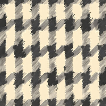 Houndstooth Pattern Abstract Texture