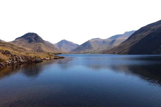 Lake district scafell pike wast water