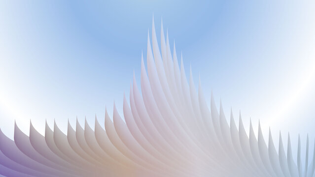 abstract creative Architectural technology communication background. white sky blue sunbeam
color with transparent effect illustration.