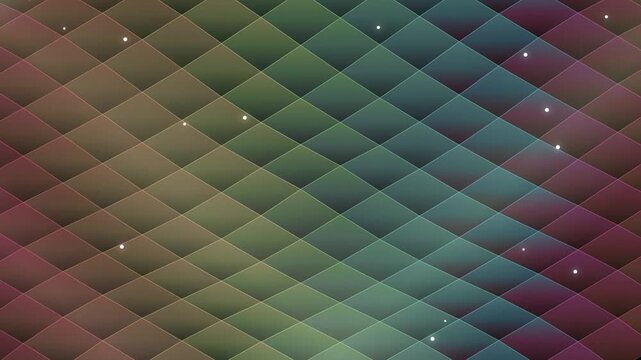 Abstract dark textured pattern with flickering white lights and subtle color transitions in loopable clip.