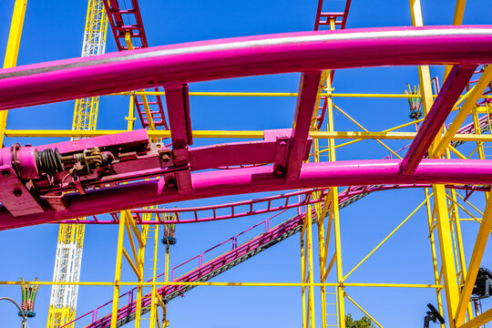 typical tracks of a rollercoaster