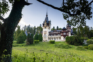 peles castle in Sinaia  Romania © Melinda Nagy