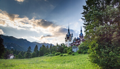 peles castle in Sinaia  Romania © Melinda Nagy