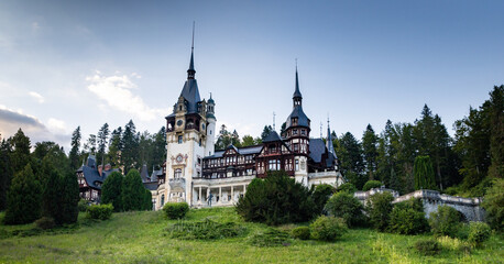 peles castle in Sinaia  Romania © Melinda Nagy