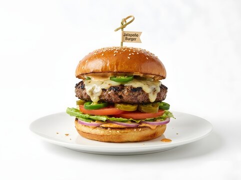 Jalape&ntilde;o Cheese Burger - Ultimate Burger Collection &ndash; Delicious Gourmet Burgers  