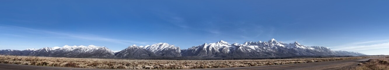 Obraz premium Grand Teton Mountain Range
