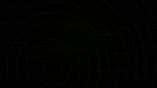 Seamless looping background with a subtle tech circuit pattern design intended for digital overlay use.