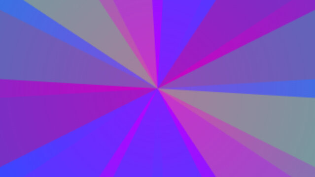Geometric light rays with vibrant pink and blue colors illustration