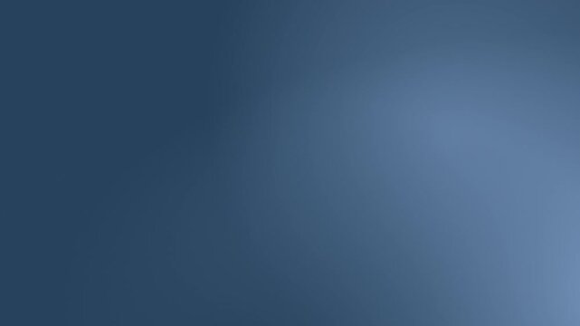 Premium abstract fluid gradient flow animation featuring very slow, smooth liquid transitions between light slate blue (#87a7d0) and deep navy (#27425d) with abundant negative space. Designed for eleg