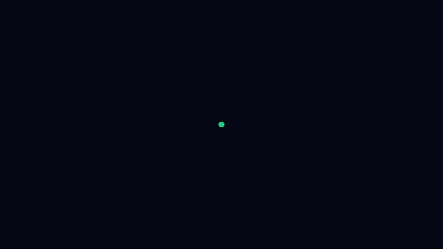 Minimalist hud target reticle animation with pulsing circular motion for tech interface 4k motion animation