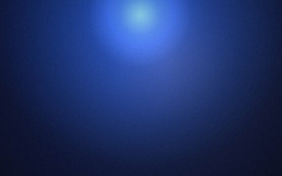 Abstract dark blue background with a soft glowing light effect centered at the top