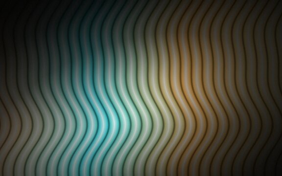 Abstract background featuring vertical wavy lines with a soft gradient transition from blue to warm orange tones