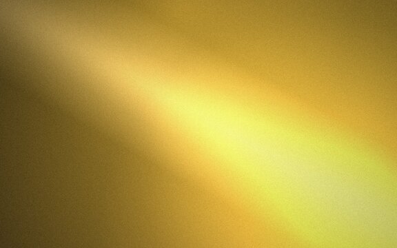 Abstract golden background with a soft diagonal light beam and subtle metallic texture for luxury design projects