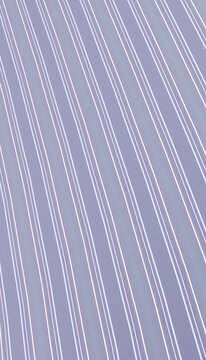 Diagonal striped fabric with pastel pink and blue stripes