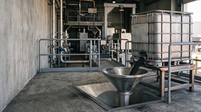 Black mass feedstock enters a circular materials recovery plant