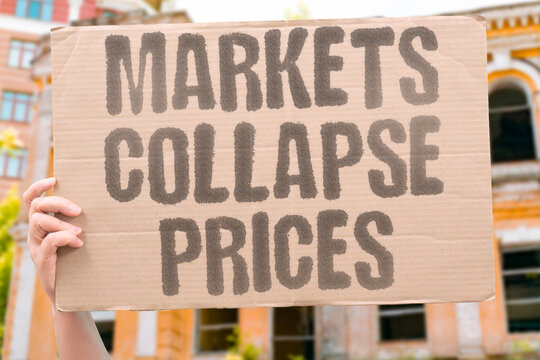 "Markets Collapse Prices" Commercial systems fail causing runaway inflation and shortages. MARKETS. COLLAPSE. INFLATION. PRICES. ECONOMIC.