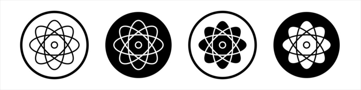 Fusion icon flat outline in black