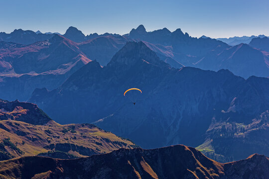 Nebelhorn - Oberstdorf - Herbst - Alpen - Bergpanorama