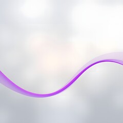 Fototapeta premium Abstract purple wave on gradient background