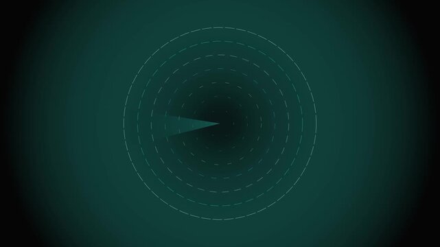 Mint Teal Hud Cyber Radar Motion Loop 171