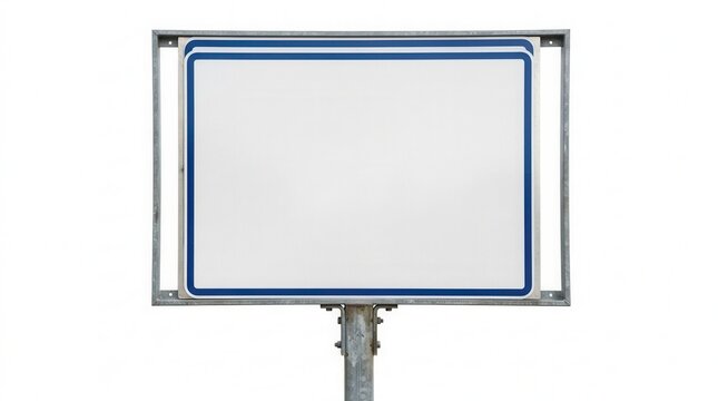 Blank Sign For Your Custom Message And Design