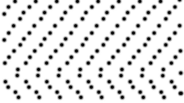 white dots background