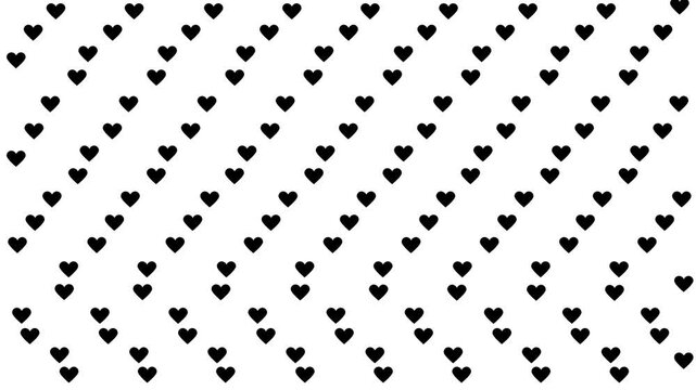 Background love dot black white abstrak 