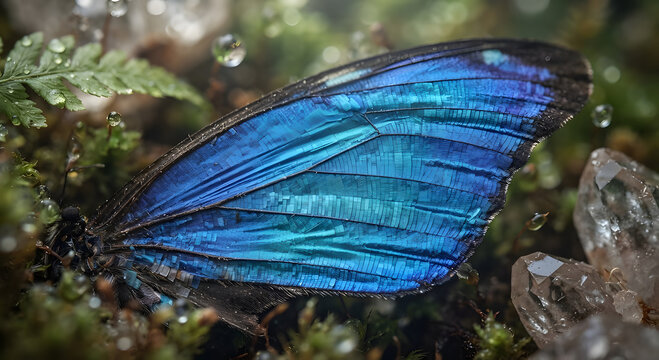 blue morpho butterfly