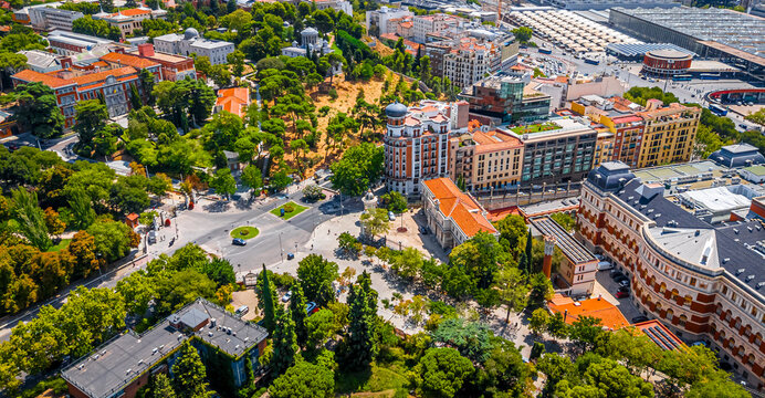 Ministry of Agriculture Historic Headquarters in Central Madrid Spain
