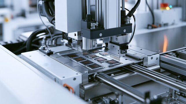 Automated Semiconductor Chiplet Assembly and Advanced Packaging Process
