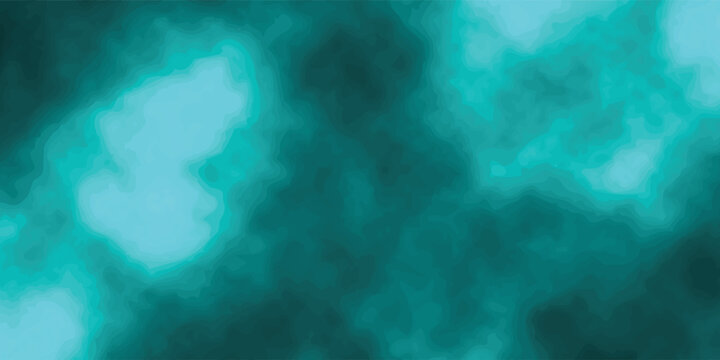 Abstract cyan and dark teal glowing posterized texture background for modern digital design. vector background