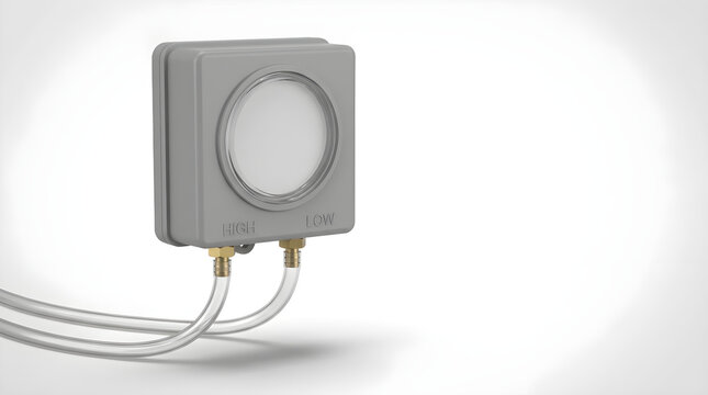 HVAC differential pressure sensor