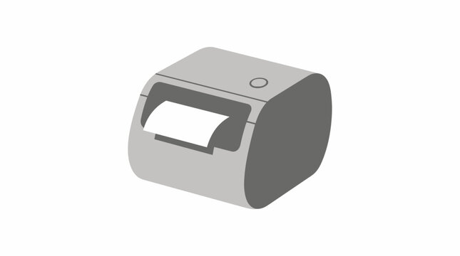 Compact USB C memory card reader adapter vector illustration isolated on white background for data transfer storage concept