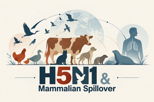H5N1 Across Species: Migratory Birds, Poultry, Food Animals and Mammalian Spillover
