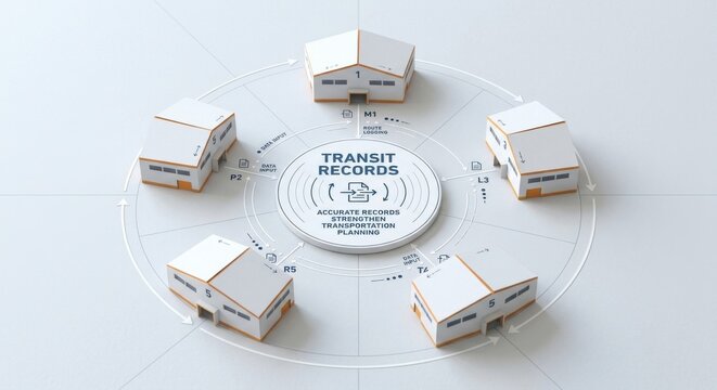 Warehouse Network System for Transit Records and Logistics Planning