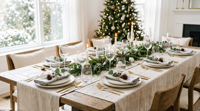 wedding table setting