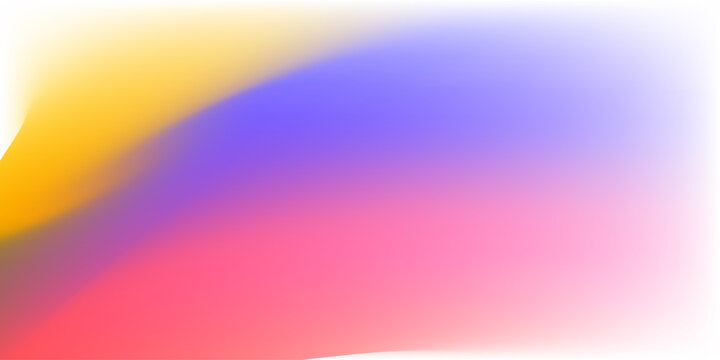 Vivid blurred colorful wallpaper background. Stylish translucent art watercolor blurred background in blue, pink, green, yellow and purple spots. For covers, wallpapers, branding, social media and oth