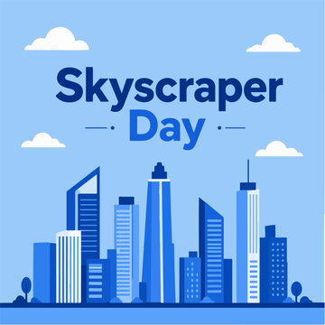 Skyscraper Day Cityscape Poster