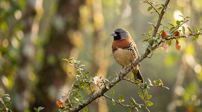 Chestnut breasted finch