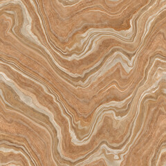 Obraz premium Seamless abstract marble pattern in warm amber and light brown tones with marble texture stone background wave pattern flowing lines surface design earth tones decorative wall interior material