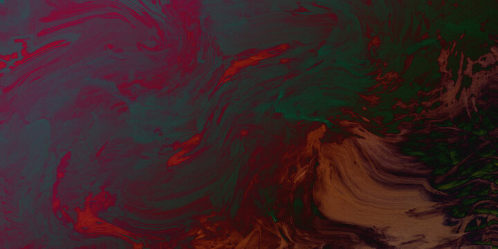 Deep red and dark green abstract swirls with earthy marbled texture, 81 characters