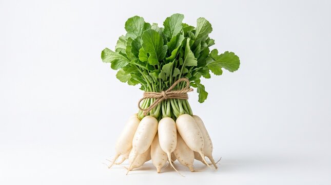 Fresh white radish