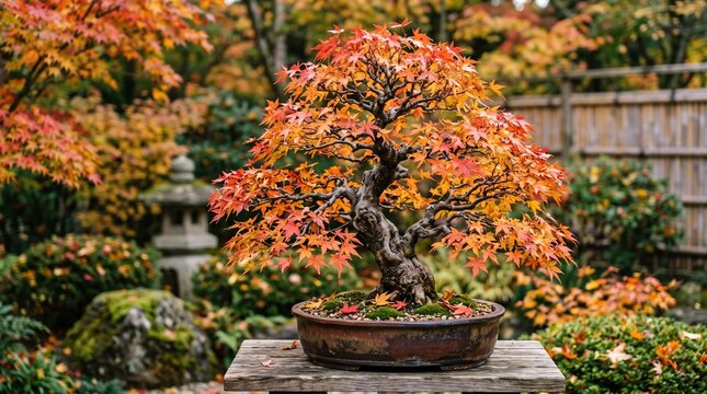 Autumn Bonsai Tree