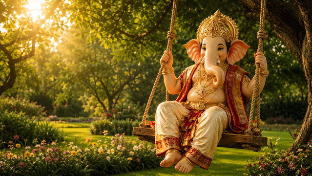 lord ganesha pic, god ganesh picture, god ganesh image with copy space